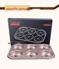 Yangchen Non-Stick 6-Cavity Round Donut and Bread Mold