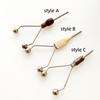Fly Fishing Tying Tool Replacement Wire Threader Spooled Thread Bobbin Holder Fish Hook Binding Tool Easy To Use