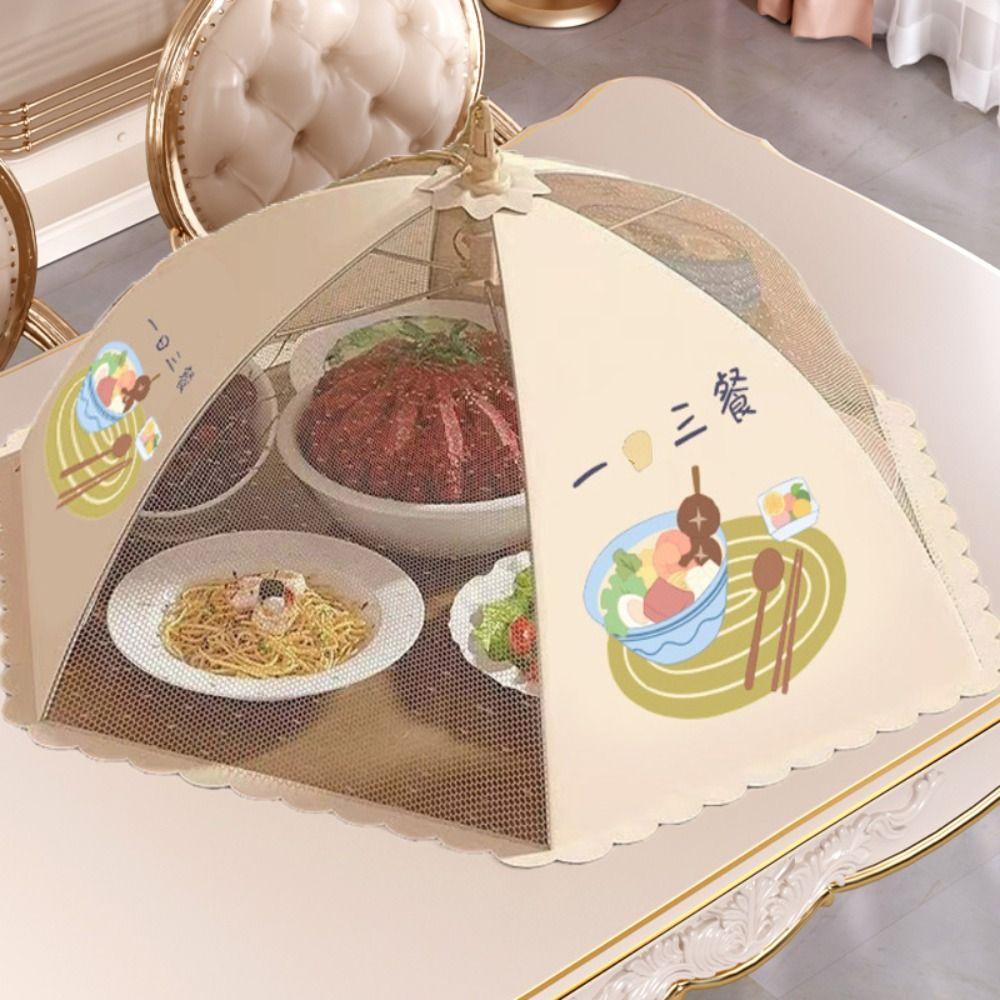 Dustproof Anti-fly Cover Convenient Food Leftovers Cover Durable Rice Cover  Kitchen