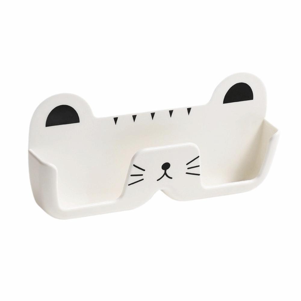 Cute Wall Mounted Eyeglass Frame Easy To Install Glasses Holder Portable Cat Glasses Frame Bedroom