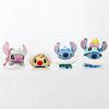 8Pcs/Set Latest Cartoon Anime Stitch Angel Action Figure Model Desktop Ornament Collection Birth Date Cake Decoration Children Playthings