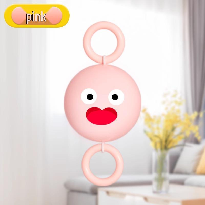 

Светящийся в темноте летающий волчок - Ностальгия по 90-м и развивающее развлечение для детей розовый