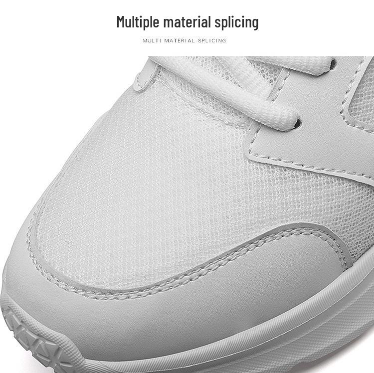 Men's Invisible Height-Increasing Shoes: 6cm, 8cm, 10cm Options - Trendy, Breathable, Thick-Soled Summer Sports Sneakers