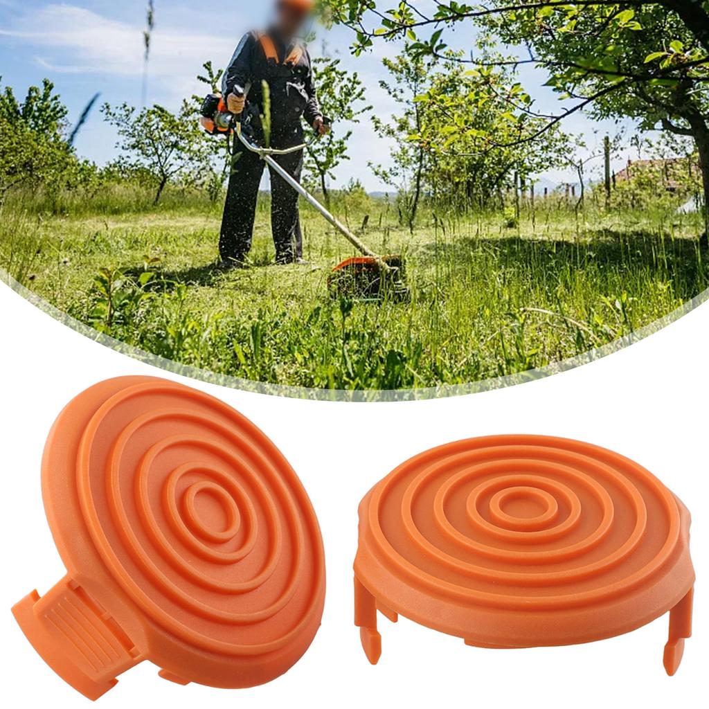 2PCS Trimmer Spool Cap For WORX WA0216 Models Replacement Trimmers Grass New