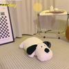 Cute Black And White Pug Dog Plush Toy For Girls, Perfect Bed Companion Best Gift For Besties' Birthday