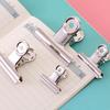 Silver Round Head Steel Office Clip - Stainless Steel Long Tail Bill Clip