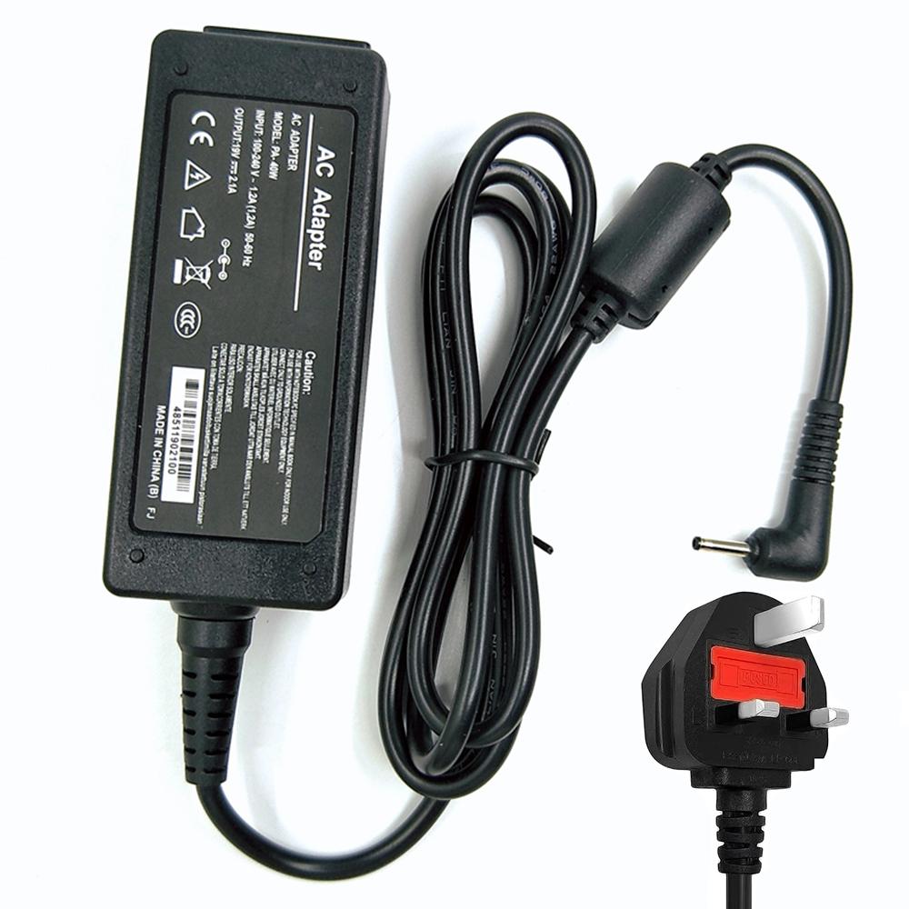 AC Adapter 19V 2.1A 40W 2.5*0.7MM AC Laptop Charger Adapter For ASUS Eee 1001Px PC X101CH R051PX N17908 ADP-40PH