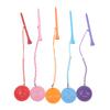5Pcs 3 1 4 Inch Golf Wooden Tees With Anti Loss Rope Magnetic EVA Foam Multi Color Expression Pattern