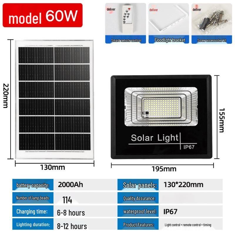 Lishi Solar Outdoor Courtyard Light