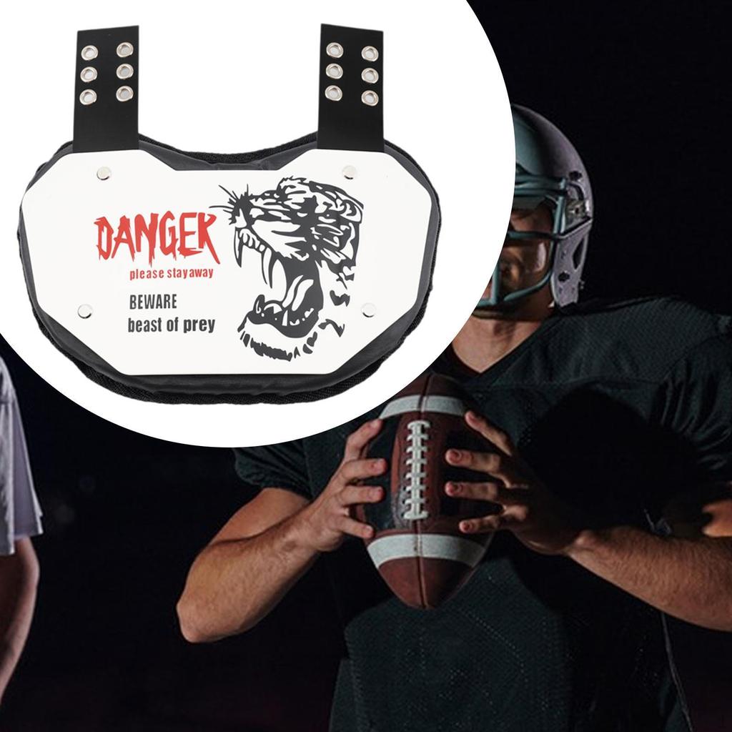 Ochranný fotbalový chránič zad Zadní chránič Nárazuvzdorný s polstrováním Rugby Vybavení Podložky pro