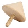Wooden Top Craft Toy Rotating Wood Top Craft Gyroscopes Toy Gifts for DIY Kids Children Type A