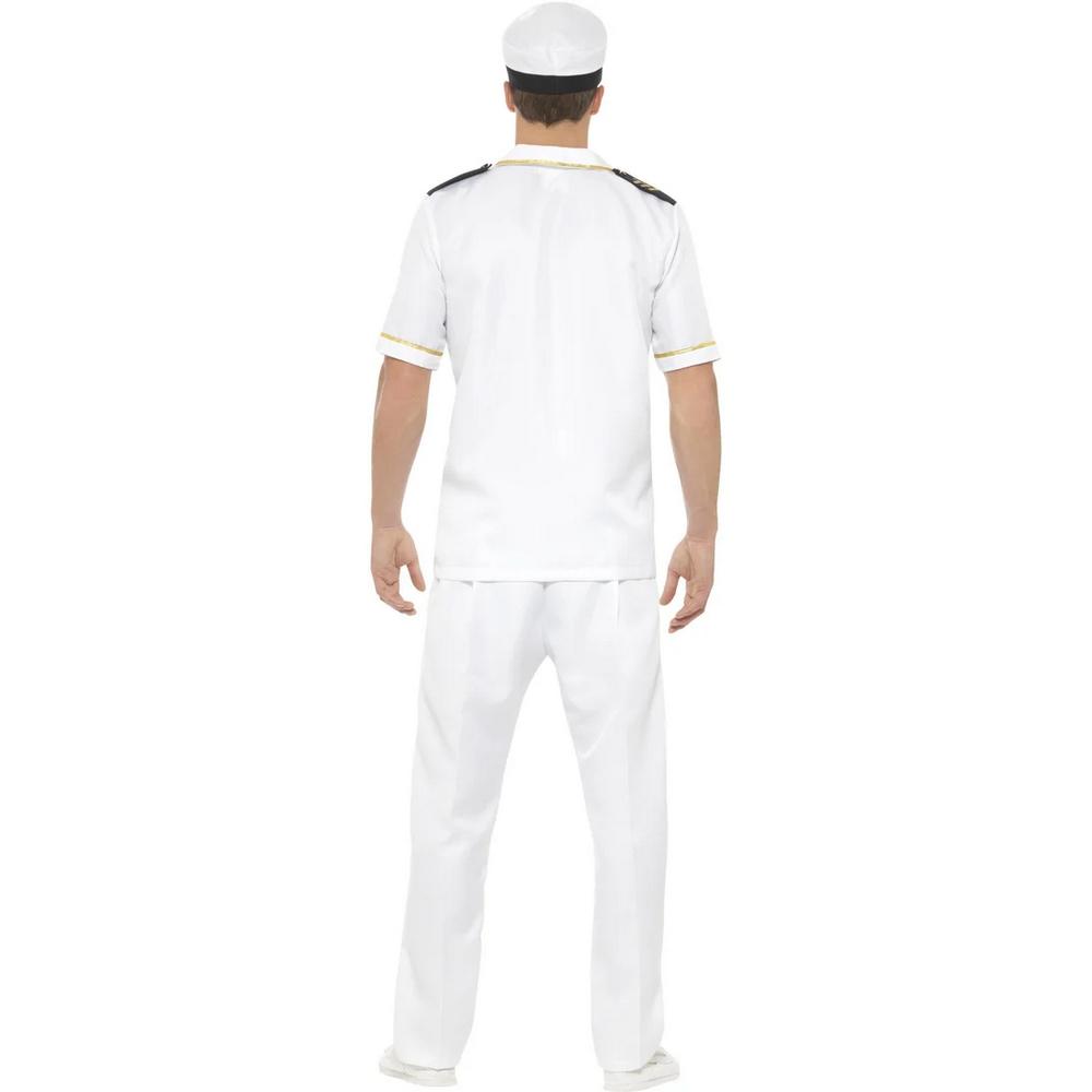 Smiffys Mens Captain Costume Set