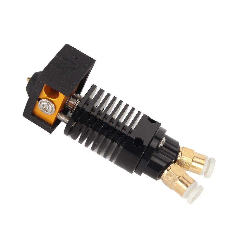 Metall Hotend Extruderkopf 0,4 mm Messingdüse Stabil Schnellschalter 2 in 1 Ausgang Hotend Kit für Ender 3D-Drucker Ersatz