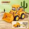 Children's Inertia-Powered Excavator Toy - Educational Pull-Back Car Gift