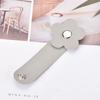 Leather Flower Cable Winder Portable Data Cable Ties Data Cable Protector Clips  Earphone Cord
