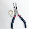 DIY Jewelry Tool Set: Needle-Nose & Round-Nose Pliers for Crafting and Silver Ornament Making.