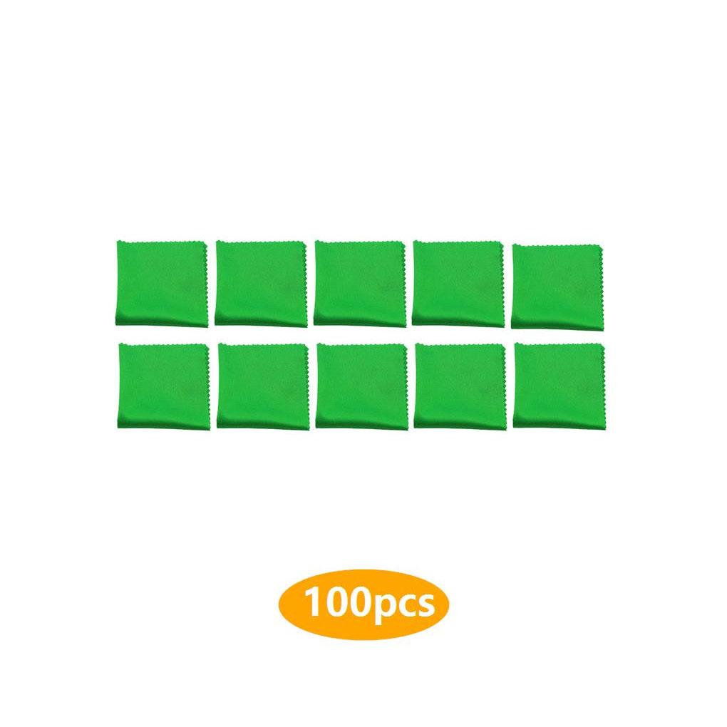 100 Pieces Glasses Wipes Colorful Stylish Different Wear-resistant Unique Design Exquisite Appearance Distinctive Cleaning Cloth