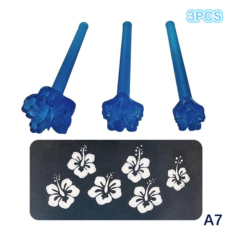 

3/4pcs Flower Floral Dotting Tools Set Mandala Dotting Embossing Tools For Rock Art Stamp Pen DIY Graffiti Home Outdoor