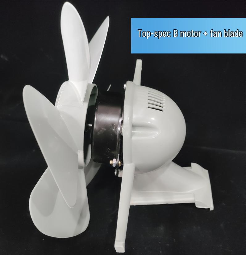 10-inch Bi Chun Hui Dan Ding Ge Plastic Ventilation Fan Blade: Easy-to-Disassemble Range Hood Motor Component