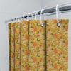 Tenda da Doccia Floreale Motivo Botanico Ispirato alla Natura Decorazione Bagno Stile Farmhouse Vintage Tessuto Lavabile Sfondo