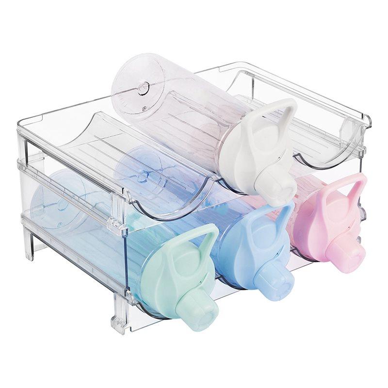 

CYCLI-Water Bottle Organizer Rack Holder For Kitchen Pantry Stackable Water Bottle Organizer For Water Bottle Rack