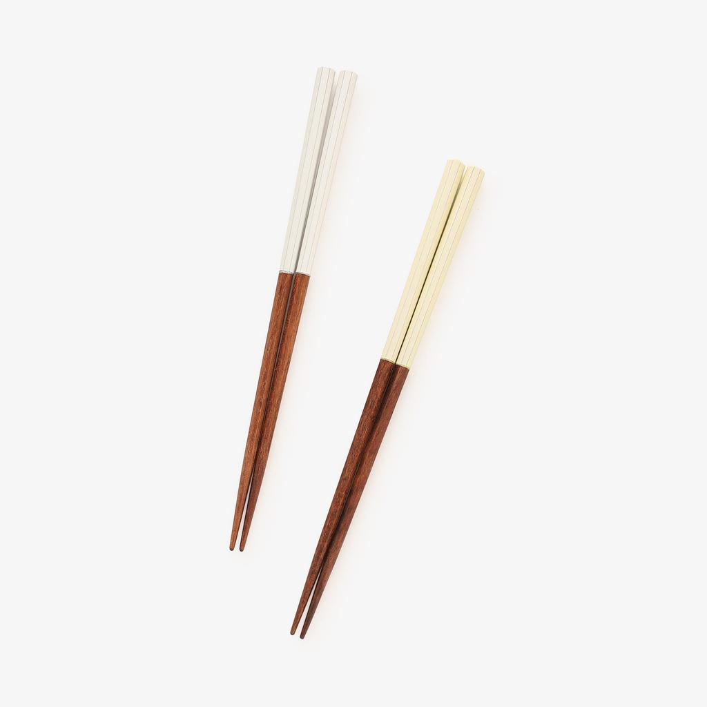 Afternoon Tea Living Chopsticks HC86 Wakasa Lacquer Antibacterial Couple Chopsticks & Chopstick Rest Set, One Color