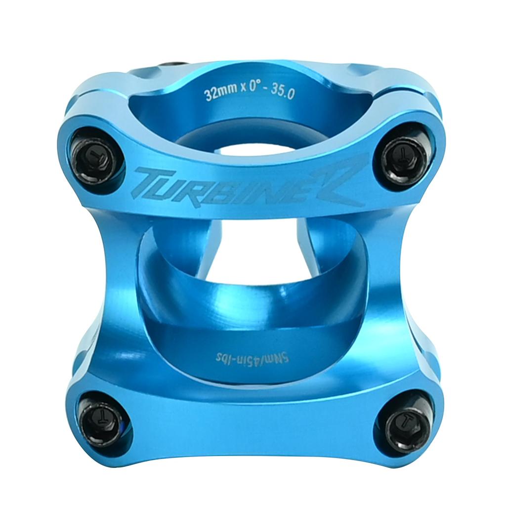 ZEOSS RaceFace Turbine R 35 MTB Stem 35x32mm 0 Degree Turquoise Sticker +/- RF3186-ZEO