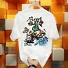 Summer AmericanStyle Printed Pure Cotton ShortSleeved TShirt AllCotton Unisexs And Unisexs Ins Street Loose Casual Top