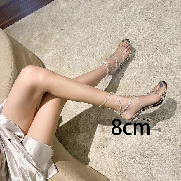 

Женские туфли на толстом каблуке, сандалии с тонким ремешком и средним каблуком, размеры 34-40 38