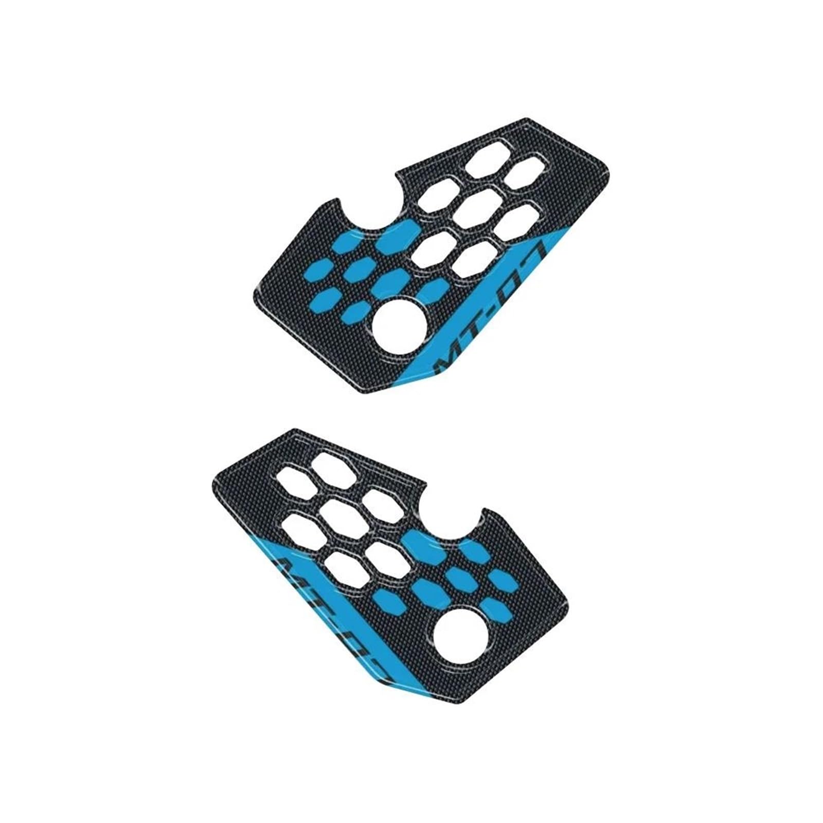 

Tank Pad Fit Yamaha MT07 MT07 MT-07 2025 Bike Sticker Side Fuel Tank Pad X-4 синий