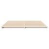 Bed Frame White 200 x 220 cm Solid Pine Wood