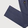 BRUNOBAFFI Textured Blue Slim Fit Suit Pants_Mangbxs2111