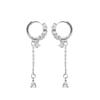 Exquisite 2023 Diamant-Quastenohrringe für Damen - Kleine Ohrringe im Nischendesign