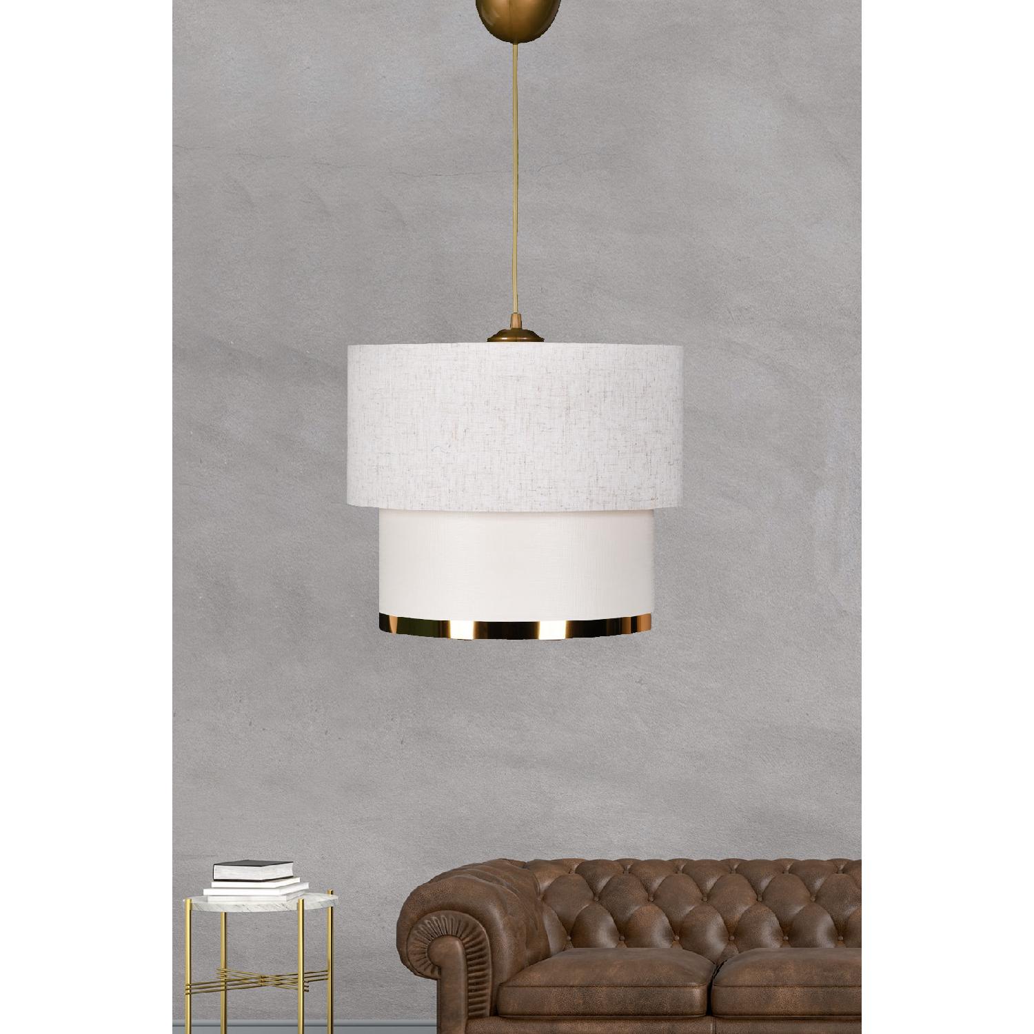

Подвесной светильник Cheri Single White