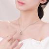 The Little Prince & Rose Women's Luxury Planet Necklace - Niche Qixi Gift for Girlfriend's Birthday