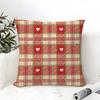 Striped Painted Color Print Pattern Pillow Case Linen Pillow Case Sofa Home Decor Cushion Cover Cushion Cove