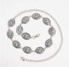 Inspired Metal Ethnic Waist Chain With Engraved Pattern For Women Outfits Casual