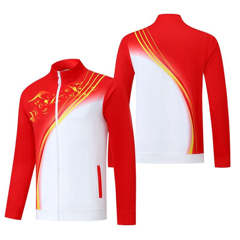 Unisex Sports Tracksuit Set Long Sleeve Athletes Training Running