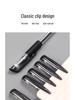 Black 0.5mm Bullet Tip Pen for Students and Office Use