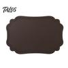 Mauspad Tischset PVC Tischset, Wasserdicht Rutschfest Tischmatte, Leicht zu Reinigen Klassisches Design Hitzebeständig Untersetzer, für Küche Esszimmer