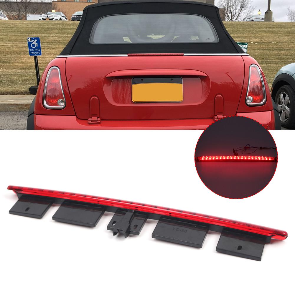 High Mount Stop Light LED Third Brake Tail Light High Mounted Stop Light For MINI Cooper Convertible R52 2005-2008