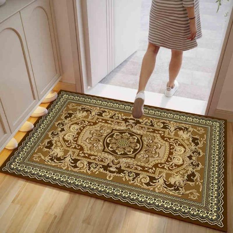 European Style Carpet Floor Mat Wear Resistant Bedroom Entrance French Floor Mat