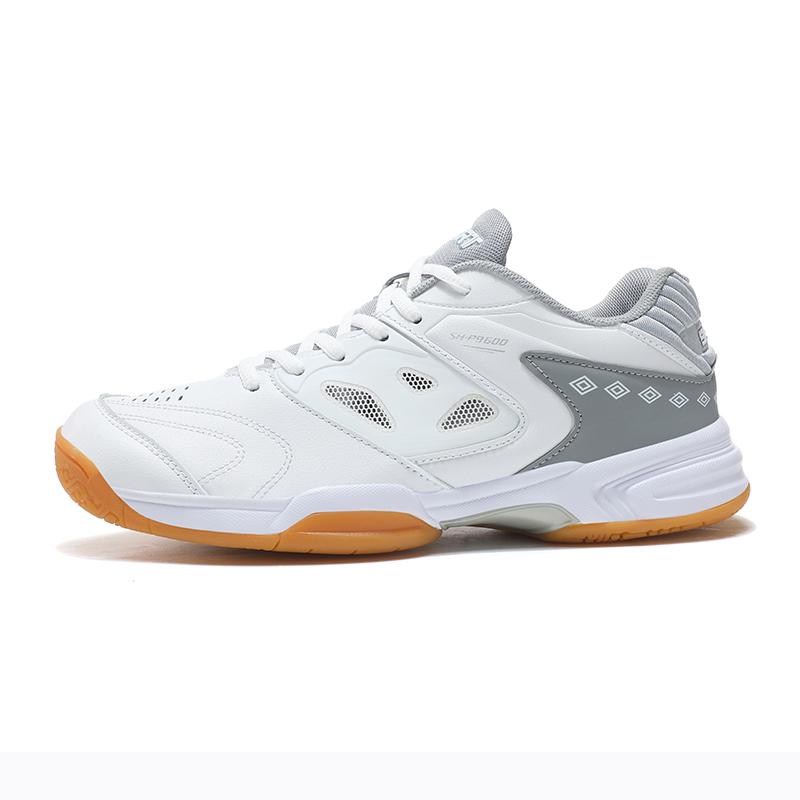 38-48 Men's Sports Shoes Leather High-quality Badminton Shoes Anti-slip Table Tennis Shoes Breathable Tennis Shoes
