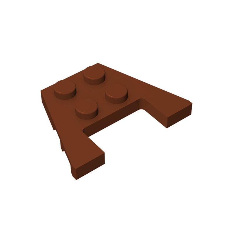 Rainbow Pig MOC Parts 48183 90194 Wedge Plate 3 X 4 Compatible Bricks DIY Assmble Building Blocks Particle Kid Puzzle Brain Toy