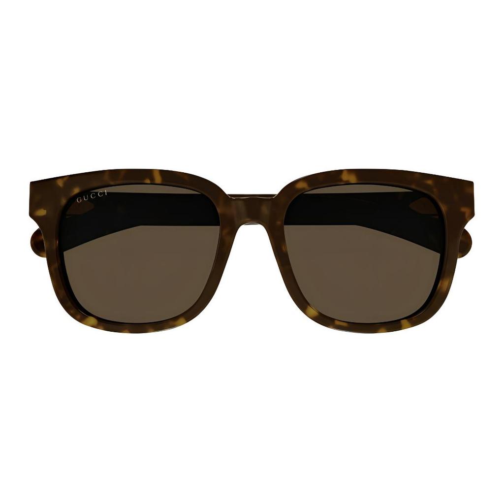 GUCCI Acetate Square Sunglasses Women's Tortoiseshell