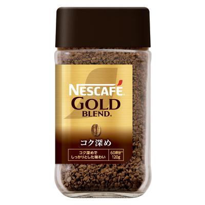 Nescafé Gold Blend Rich Flavor, 120g (60-cup Bottled Soluble Coffee)