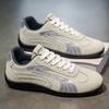 2025 Autumn New German Training Style Men's Shoes Leather Surface Casual Shoes Couple Trend Shoes Youth Versatile Men's Shoes