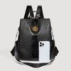 New Arrival Korean Style Anti-Theft Women's Backpack - Large Capacity PU Leather Multi-functional Bag for School & Daily Use, Minimalist & Versatile