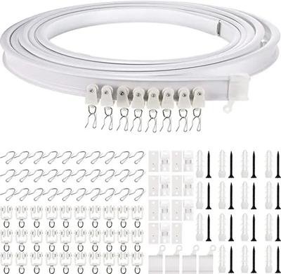 1m/2m/3m/4m/5m Závěsová kolejnice Univerzální zakřivená kolejnice Lze ohýbat a flexibilně posouvat, což usnadňuje instalaci