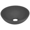 VidaXL Lavabo de Salle de Bain Rond Vasque à Poser de Toilette Lave-mains de Cuisine Salle Cosmétique Maison Intérieur 146983